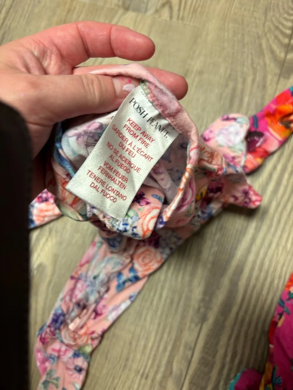 Posh Peanut Floral Footie Pajamas 2-Pack Baby Girl 0-3 Months